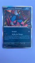 Team Rocket's Sneasel - Destined Rivals #128/182 Reverse Holo