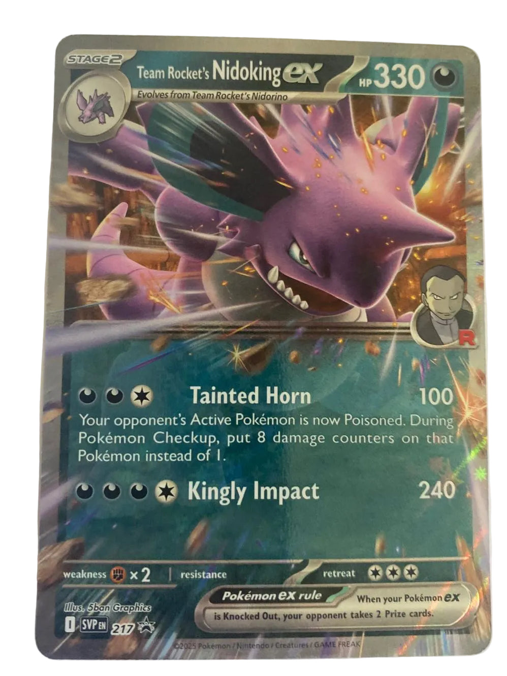 team rockets nidoking ex